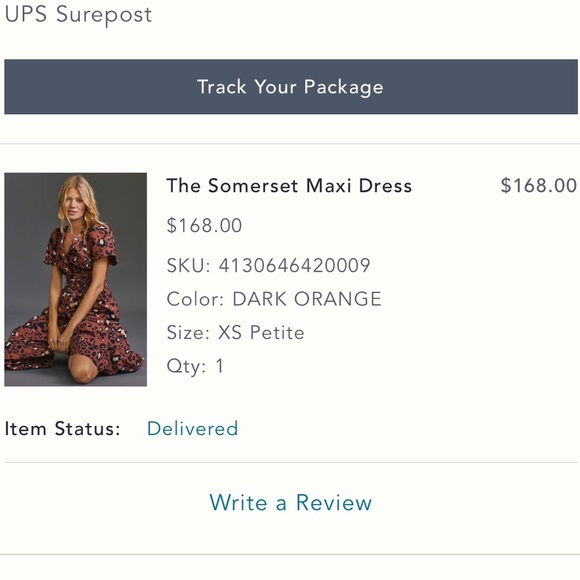 Maeve Somerset Dress size XSP - Picture 7 of 7